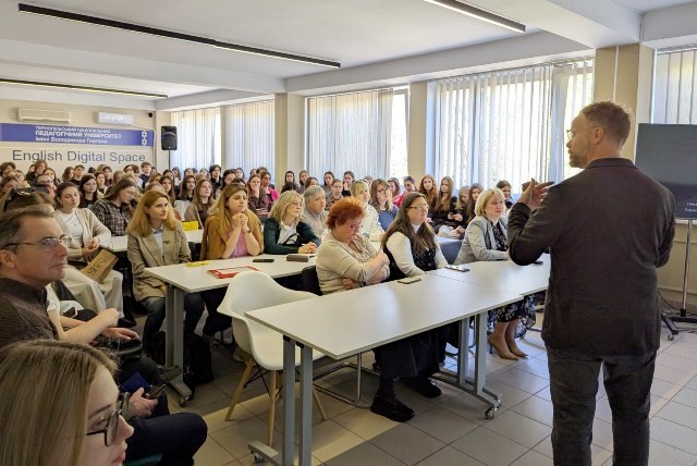 Обговорення питань медіаграмотності під час гостьової лекції
